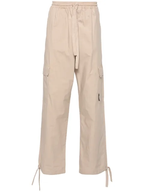 MSGM straight-leg cargo trousers Neutrals 3640MP75247069