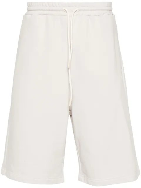 MSGM drawstring track shorts Neutrals 3646MB01247299