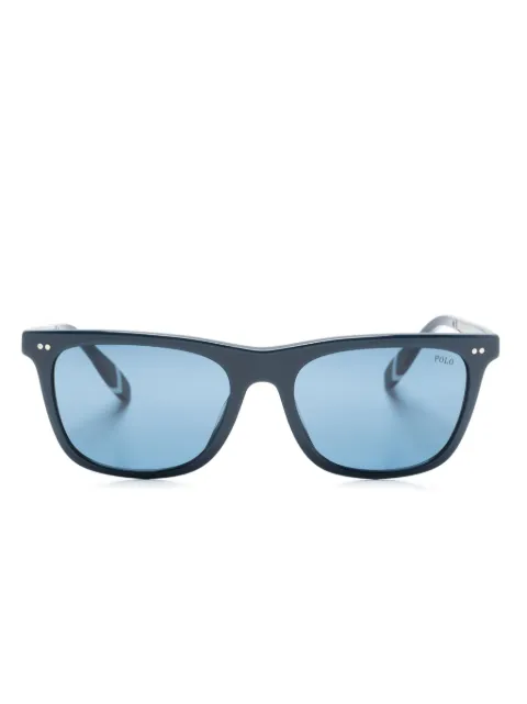 POLO RALPH LAUREN EYEWEAR square-frame tortoiseshell sunglasses Blue PH4205U