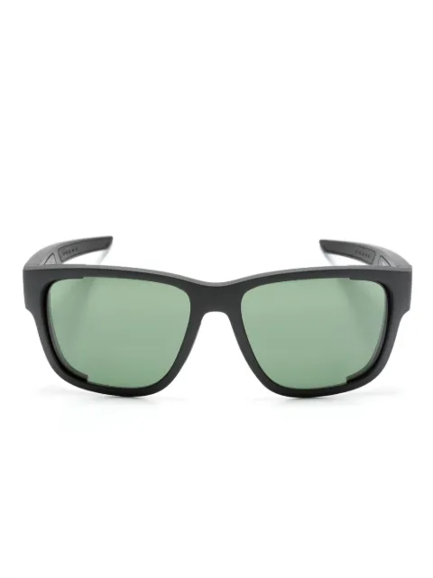 Prada Linea Rossa logo-debossed square-frame sunglasses Black SPS07W