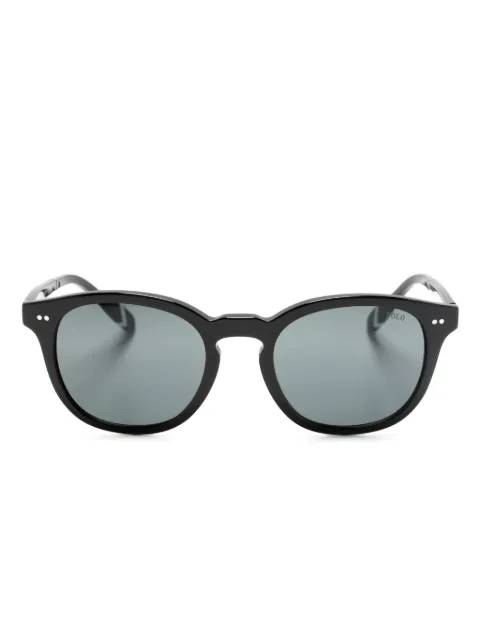 Polo Ralph Lauren tortoiseshell round-frame sunglasses Black PH4206