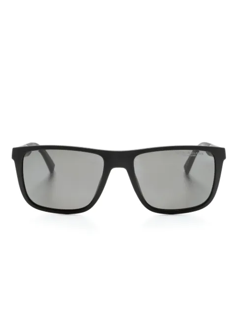 Tommy Hilfiger square-frame matte sunglasses Black TH2043S