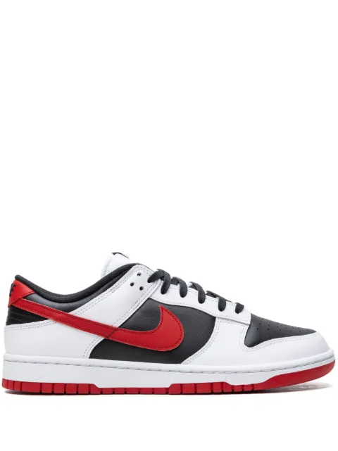 Nike Dunk Low Retro "Black/University Red" sneakers White FD9762