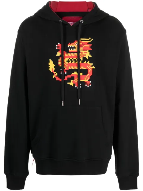 Mostly Heard Rarely Seen 8-Bit Do The Money Dance cotton hoodie Black MHEB02BDKH42