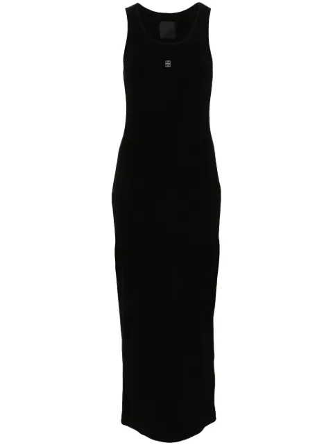 Givenchy 4G-plaque midi dress Black BW21W43YHY