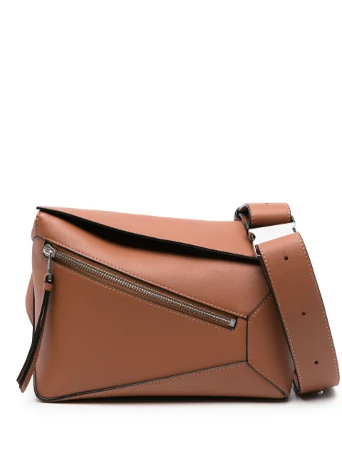 LOEWE small Puzzle belt bag Brown B510SEBX02