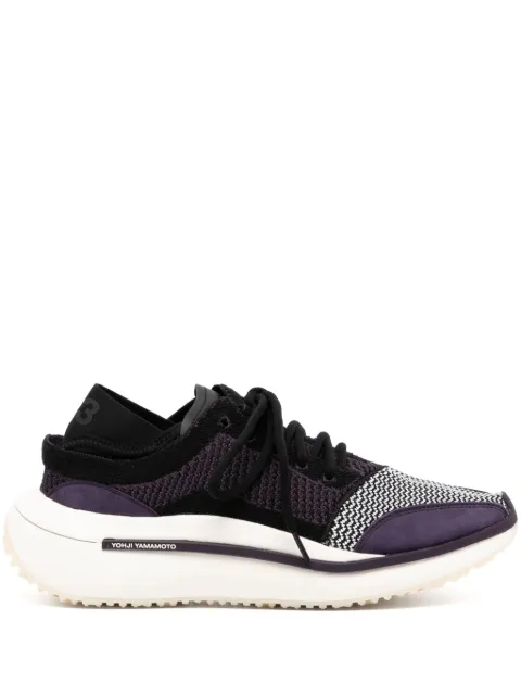 Y-3 Qisan knitted low-top sneakers Black IG1045