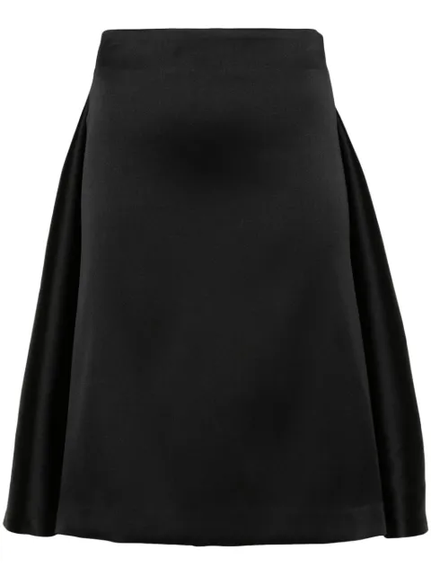 P.A.R.O.S.H. layered detail midi skirt Black PAPAVEROD621099