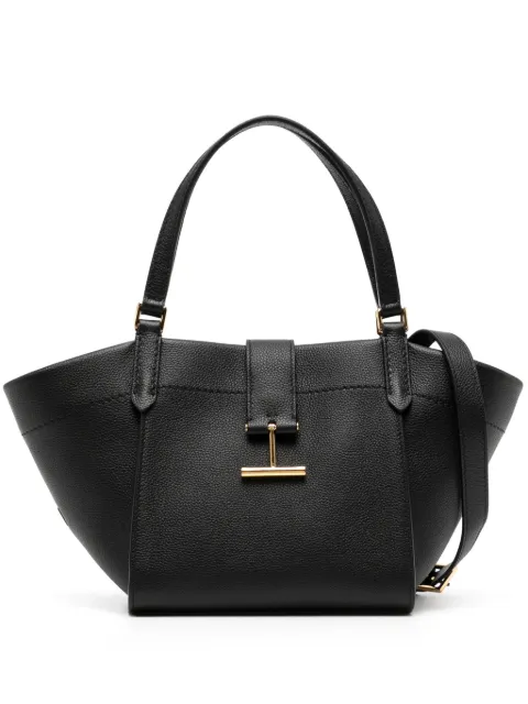 TOM FORD Tara leather tote bag Black L1763LCL095G