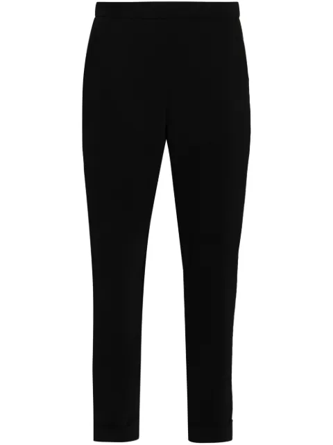 P.A.R.O.S.H. mid-rise tapered-leg trousers Black D231162PANTY25