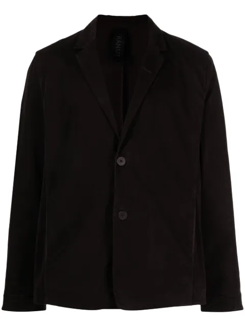 Transit narrow-lapels single-breasted blazer Purple CFUTRVB113BRG