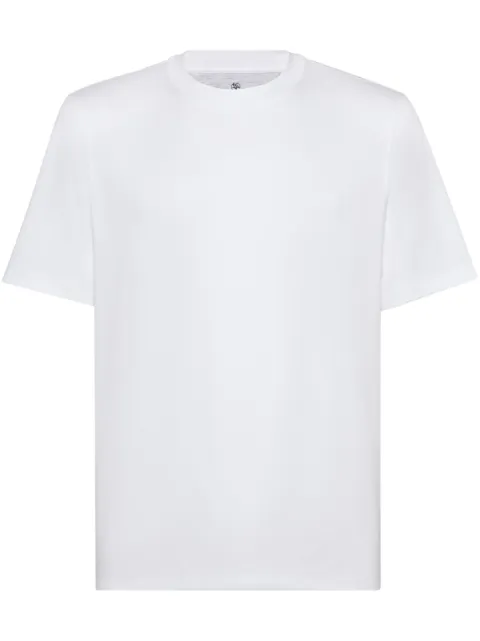 Brunello Cucinelli crew-neck jersey cotton T-shirt White M0B131308C6159