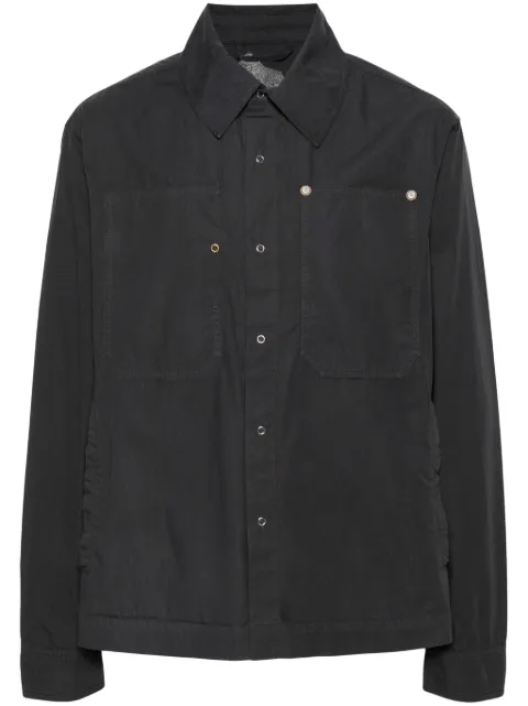 OBJECTS IV LIFE Shell cotton shirt jacket Grey OBJ00321602
