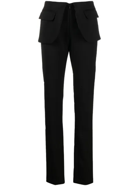 Coperni Flap tailored trousers Black COPP13111