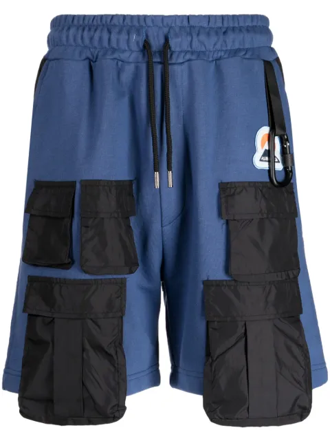 Mauna Kea Climber cotton track shorts Blue MOP26908