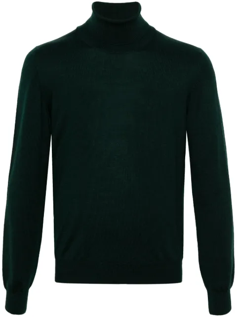 Fileria roll-neck virgin wool jumper Green 5515714290