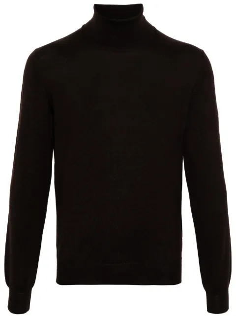 Fileria roll-neck virgin wool jumper Brown 5515714290