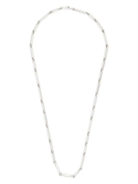 MAOR Cuadrangular silver necklace Silver UCUADRANGULAR2SLR6XX