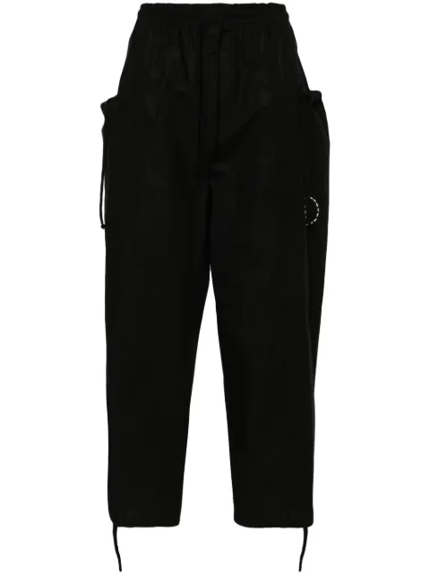 Craig Green drawstring-waist wide-leg trousers Black CGSS24CWOTRS67