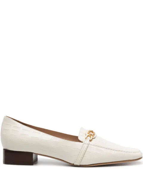 TOM FORD Whitney leather loafers White W3333LGO047X