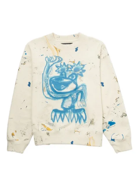 DOMREBEL Jerry sweatshirt Neutrals JERRYTSHIRT