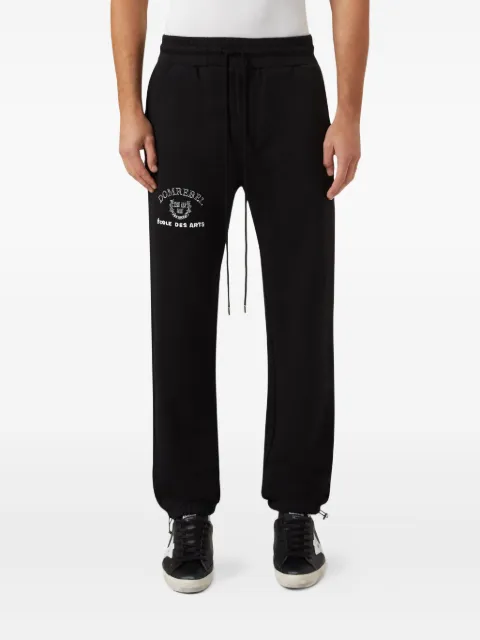 DOMREBEL drawstring track pants Black VARSITYSWEATPANTS