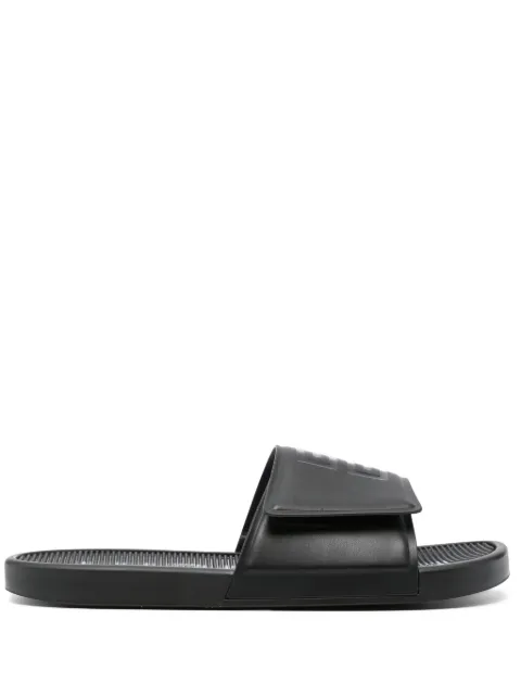 Givenchy 4G-debossed slides Black BH3024H1NG
