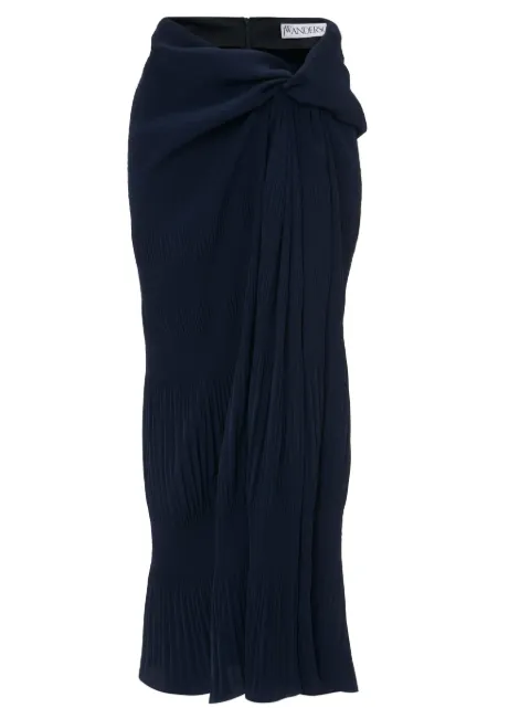 JW Anderson draped maxi skirt Blue SK0169PG0473888