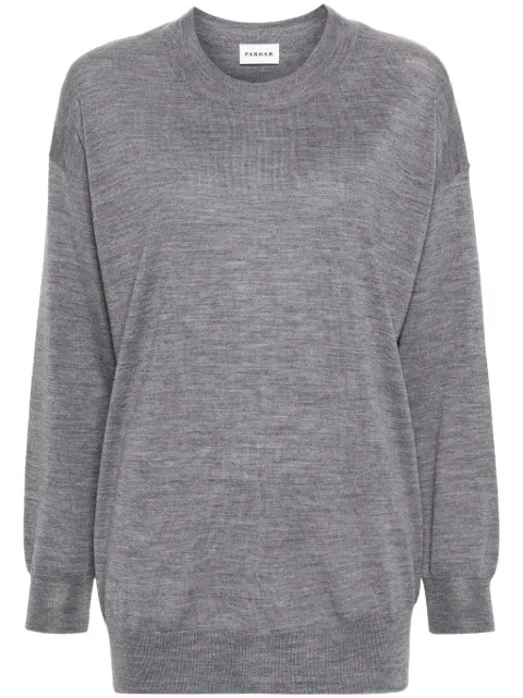 P.A.R.O.S.H. fine-knit jumper Grey LINFAD540782