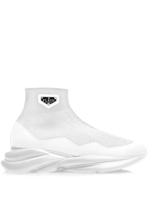 Philipp Plein Skywalker logo-appliqué sneakers White UABSUSC0643PTE120N