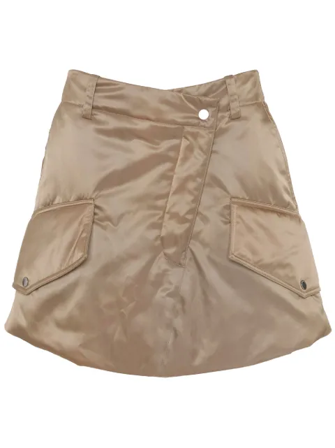 JW Anderson Mini Gonna Cargo con Design Imbottito Neutrals SK0170PG1535132