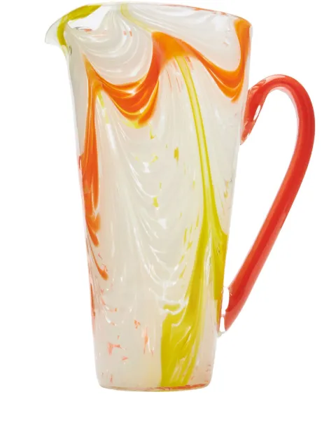 Cabana x Carolina Herrera Jackie Murano glass carafe (23cm) Yellow TTCRF14JAC1H0201