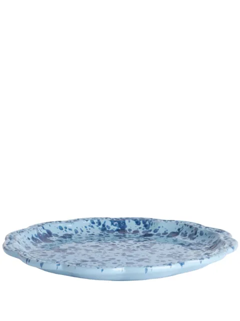 Cabana Speckled ceramic dinner plate (27cm) Blue DWDPL10SPK1D1001