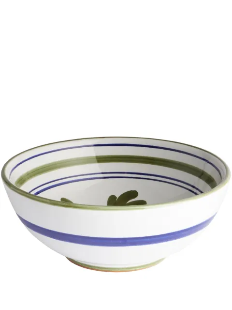 Cabana Blossom ceramic bowl (19cm) White DWSBW10BLO2D0101