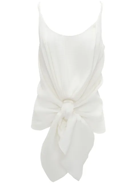 JW Anderson knotted tank top White TP0330PG0473002