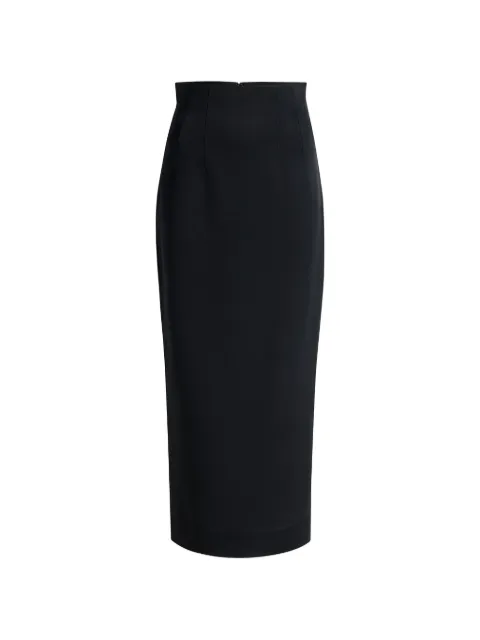 KHAITE The Loxley high-waisted skirt Black 41084070200