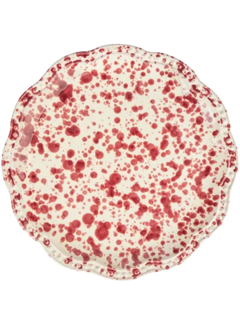 Cabana Speckled dessert plate Red DWDPL10SPK4D0401