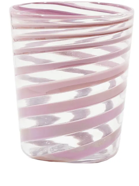 Cabana Giravolta water glass Pink GLWAT12GIR3T9901