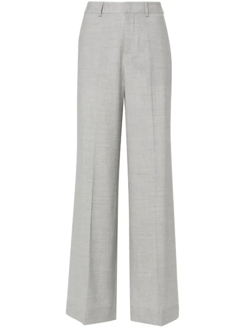 P.A.R.O.S.H. pressed-crease wide-leg pants Grey LILLED232245