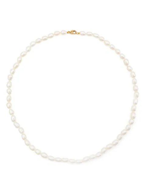 Adina Reyter 14kt yellow gold Chunky Seed pearl necklace White N1887PRLY14