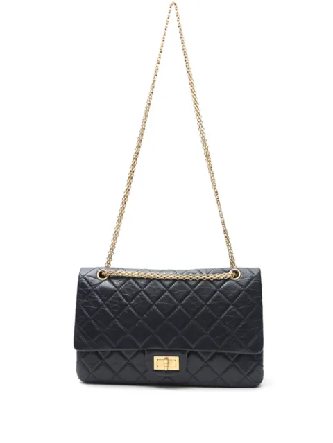 CHANEL Pre-Owned 2011 2.55 Reissue shoulder bag Blue 398745