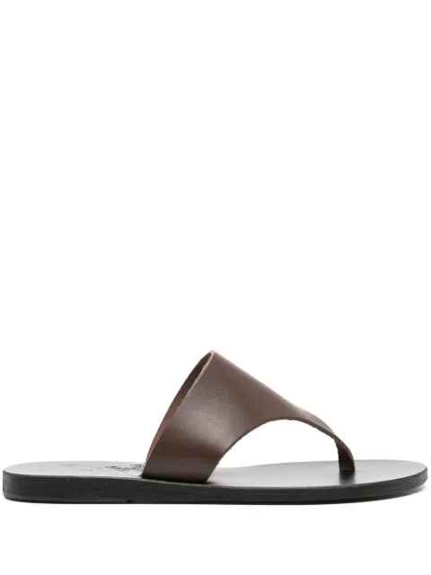 Ancient Greek Sandals Mera thong sandals Brown MERAVACHETTA