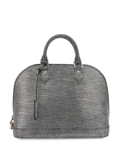 Louis Vuitton Pre-Owned pre-owned Épi medium Alma two-way bag Silver 401984