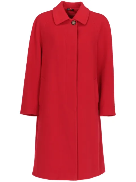 A.N.G.E.L.O. Vintage Cult 1980s wool-cashmere coat Red ANG380NH
