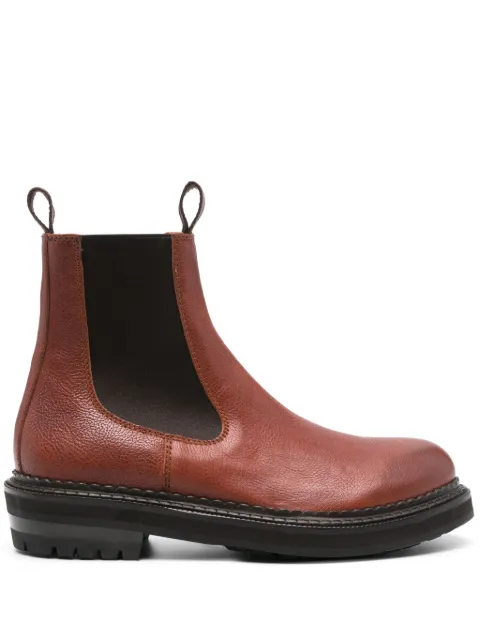 Buttero leather ankle boots Brown B10582MOTSMUG