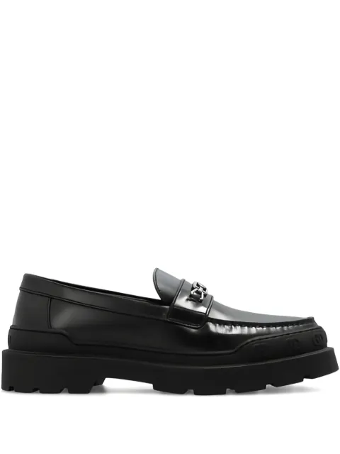 Gucci Interlocking G leather loafers Black 76151917X00