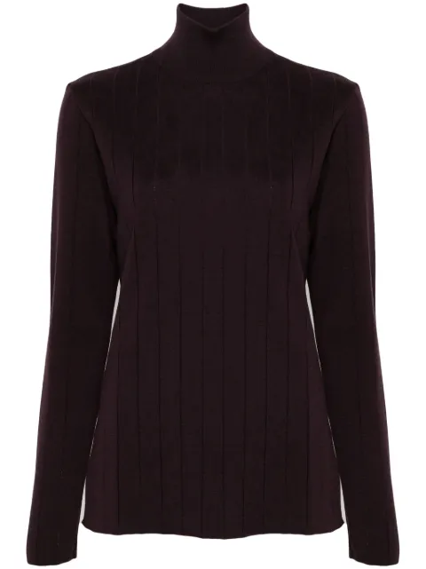 MRZ virgin-wool jumper Purple FW230049