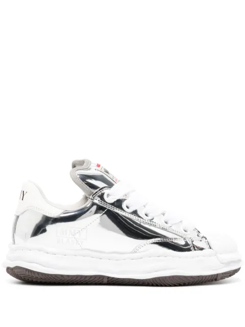 Maison MIHARA YASUHIRO Blakey Original Sole chunky sneakers Silver A12FW723