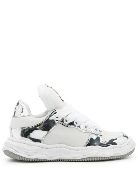 Maison MIHARA YASUHIRO Wayne lace-up sneakers Metallic A12FW718