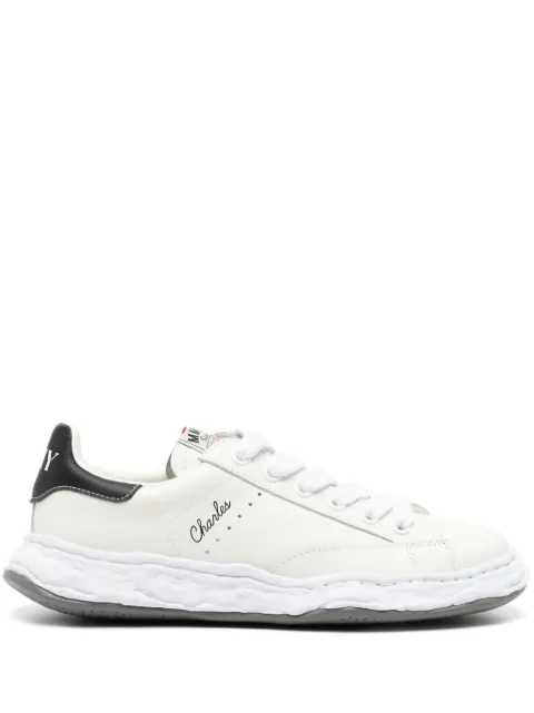 Maison MIHARA YASUHIRO Charles lace-up leather sneakers White A12FW701